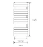 Stackable wooden planters with adjustable height, width, and tappings for versatile garden decor.