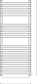 High-quality wooden radiator cover with slatted design for modern home decor.