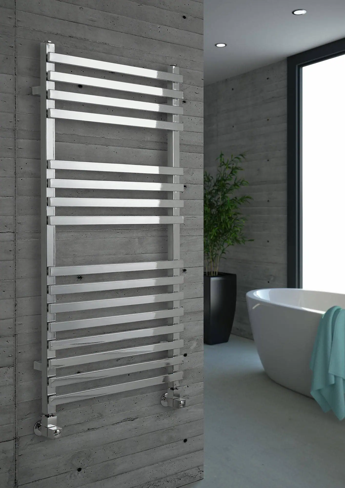 Kartell Mode Chrome Towel Rail Kartell Mode Chrome Towel Rail