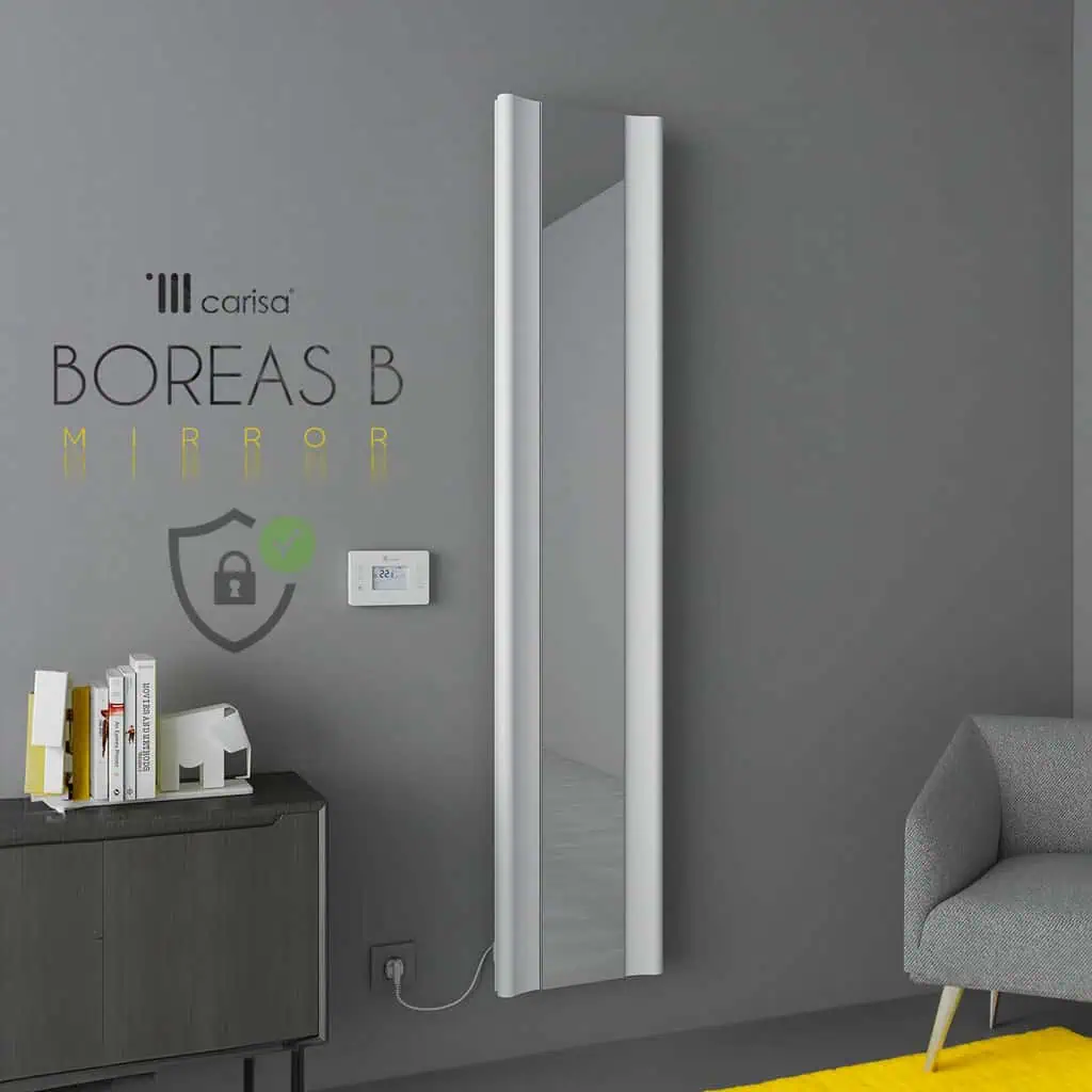 Boreas B Mirror Electric Radiator
