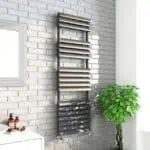 Kartell Venetian Anthracite Steel Towel Rail