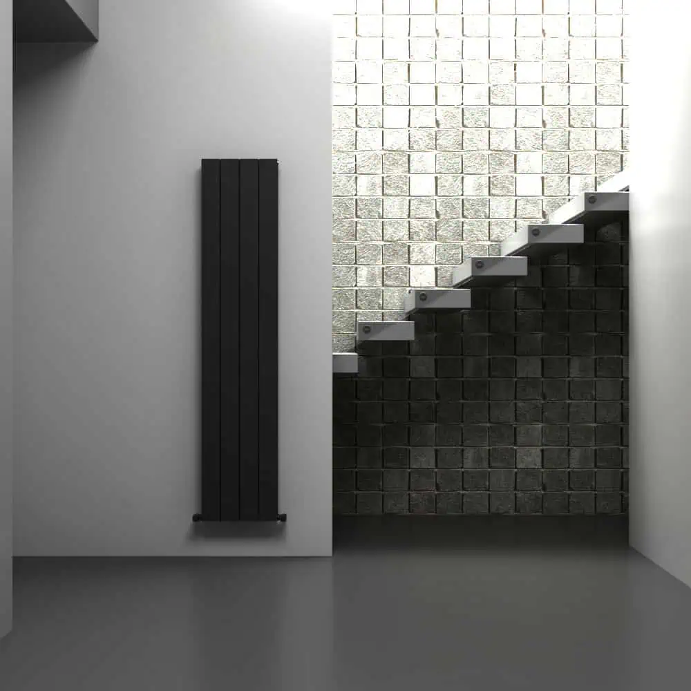 Carisa Nemo Double Vertical Dark Grey Designer Radiator Carisa Nemo Double Vertical Dark Grey Designer Radiator