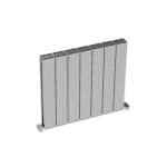 Carisa Monza Double Horizontal Polished Anodized Designer Radiator