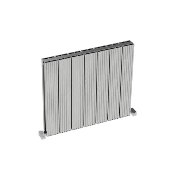 Carisa Monza Double Horizontal Polished Anodized Designer Radiator