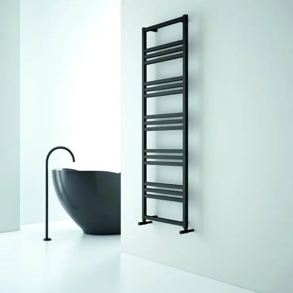 Frame Brushed Brass Anodized Designer Towel Rail