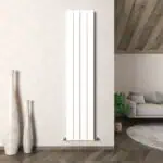 Nemo Vertical Matt Anodised Designer Radiator