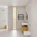 Ajax I-II Anthracite Designer Towel Rail