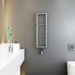 Vero Mirror Polished Electric Designer Towel Rail