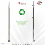 Reclaimed recycled stainless steel shower panel eco-friendly biodegradable.