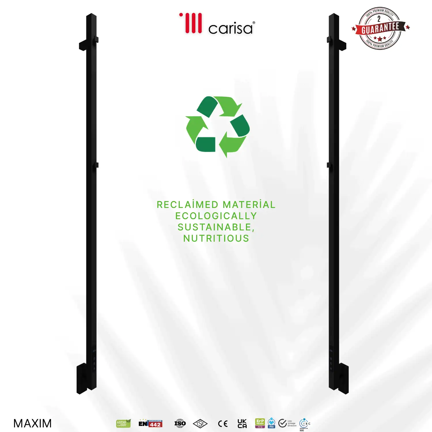 2 Recyclable material display stand for eco-friendly advertising, promoting sustainability and environmental consciousness.