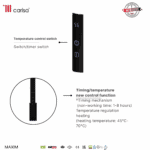 Poshrads digital temperature control switch image, oven switch timer, heating control device for appliances, temperature regulation switch with timer function, relevance.