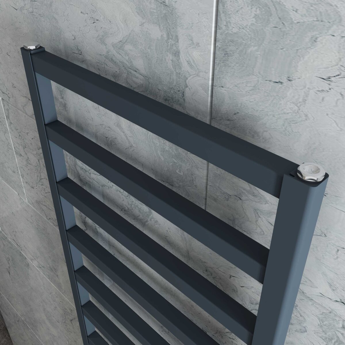 Carisa Burton Anthracıte Designer Towel Rail