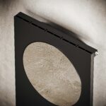 Carisa Circles Vertical Pebble Design Radiator with Mirror 1800*470mm - Image 2