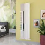 Carisa Step Mirror White Designer Radiator 1800*0470mm - Image 3